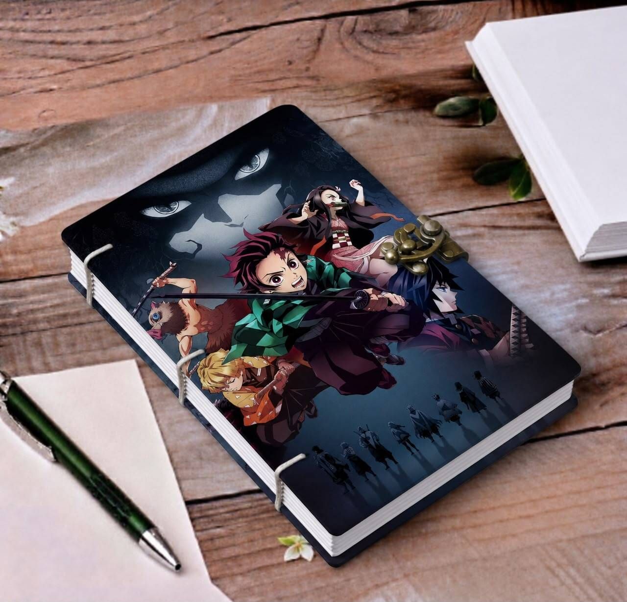 Anime Lock Journal Collection A5 Journal ruled 200 Pages-image-12