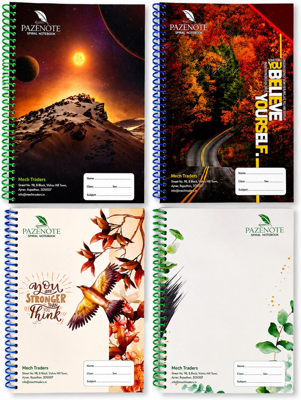 abc Signature Collection A4 Notebook Unruled 200 Pages-picture-15