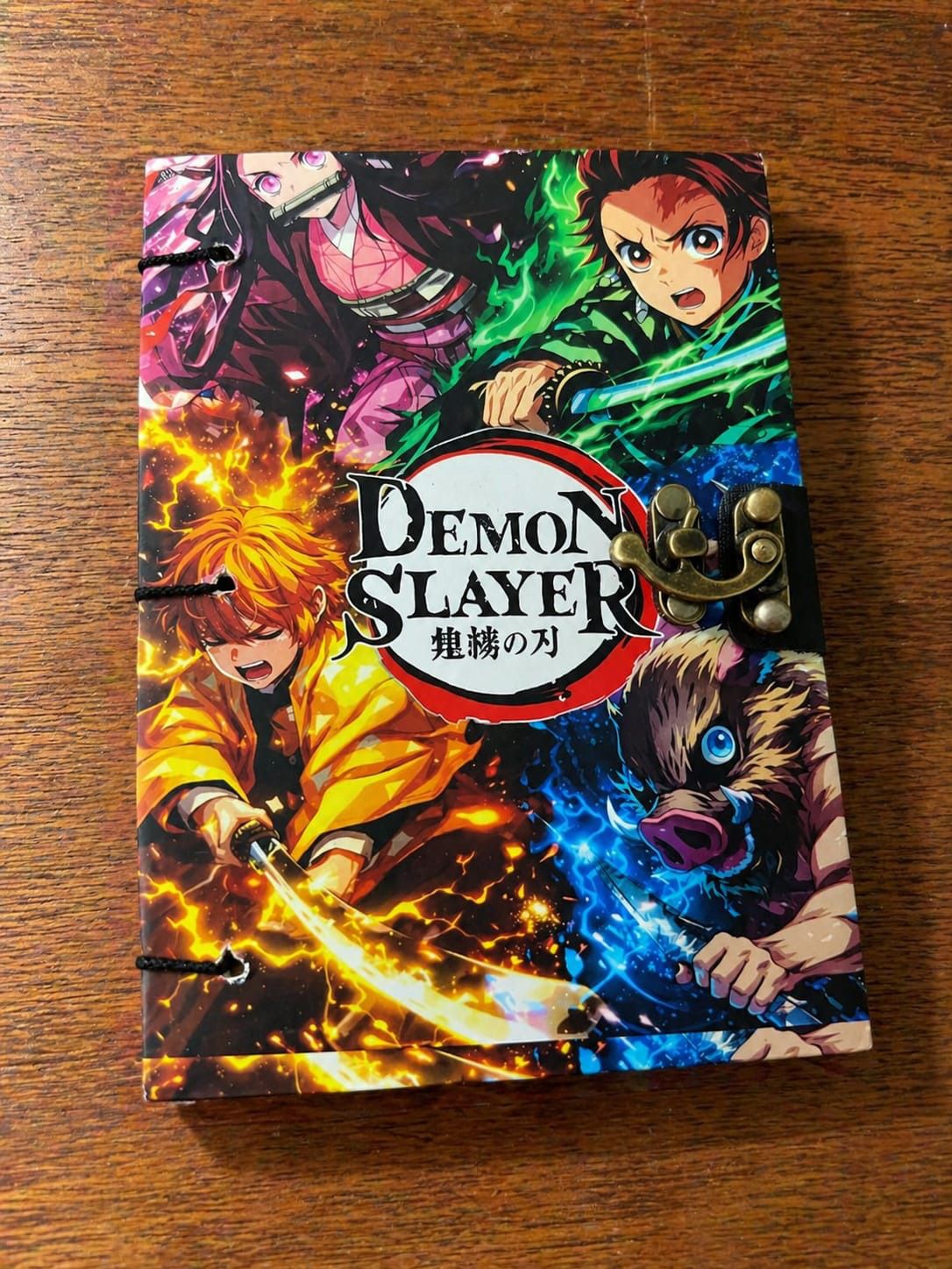 kawtra Demon Slayer Anime Journal UV Printed Cardbored Diary Notebook Journal B6 Diary Unruled 160 Pages-picture-12