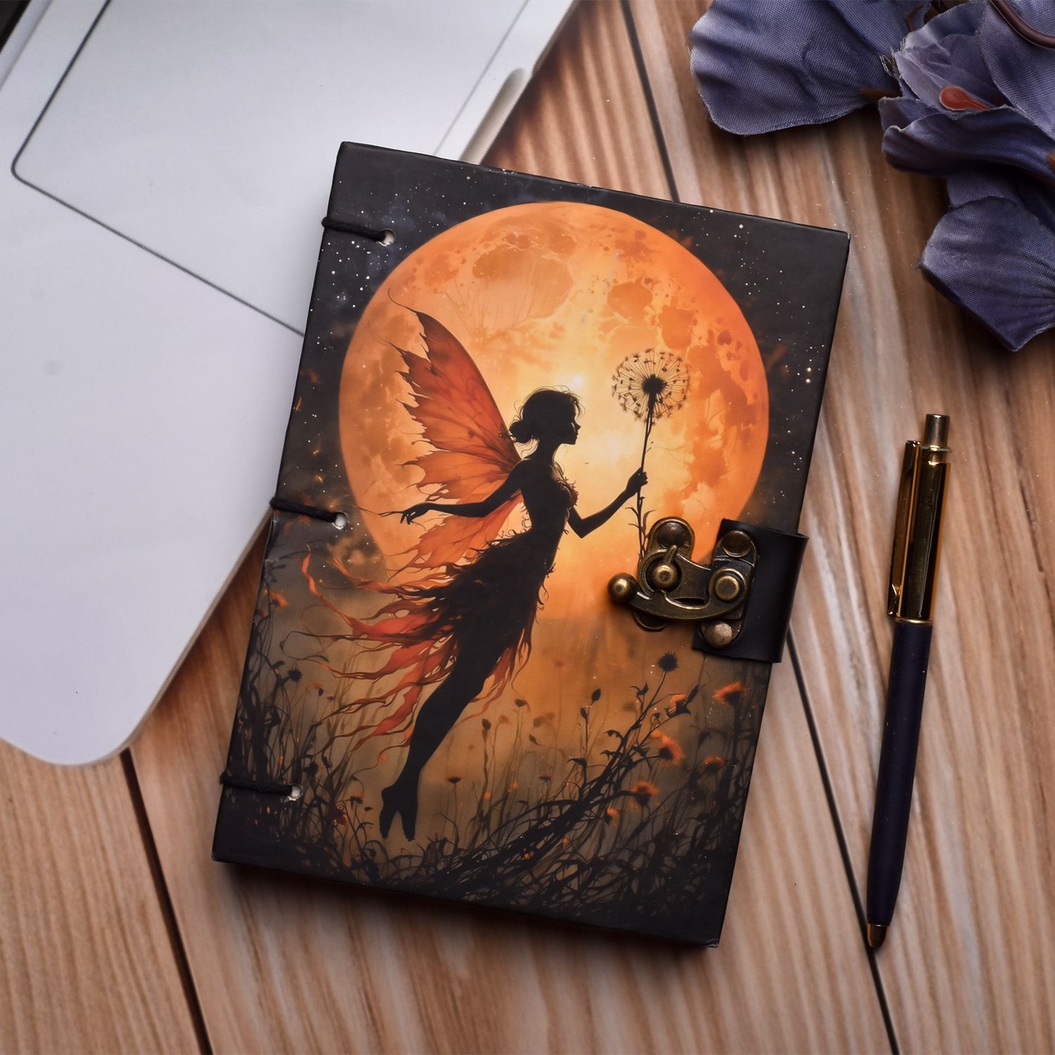 al zohra handicraft Diary Notebook A5 Diary Unruled 200 Pages-picture-12