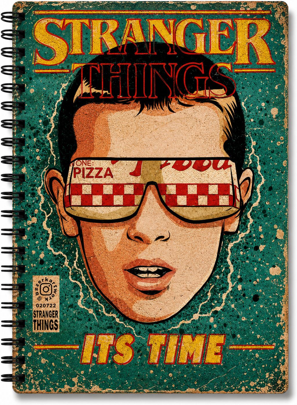 STRANGER THINGS NOTEBOOK A5 Diary RULED 160 Pages-image-45