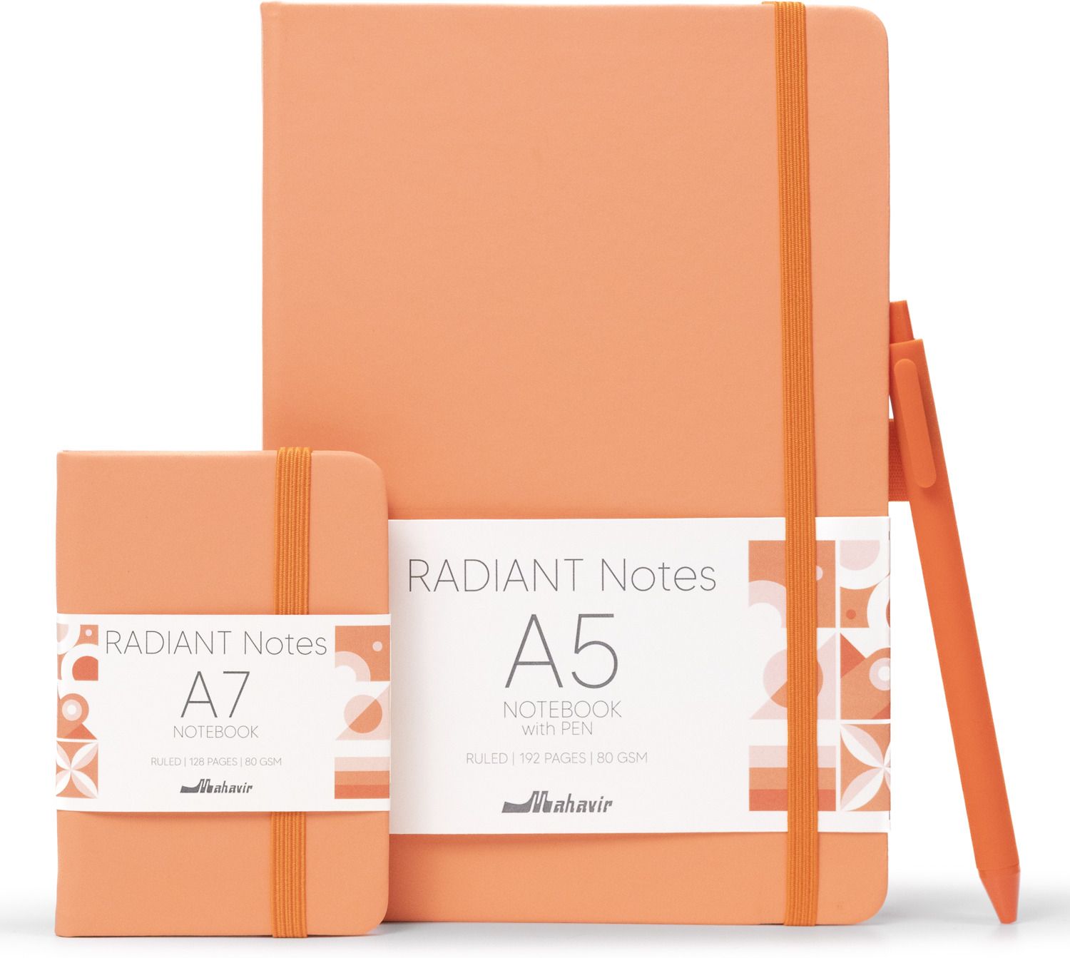 mahavir Radiant Series Combo A7 & A5 Notebook Ruled 192 Pages-picture-21