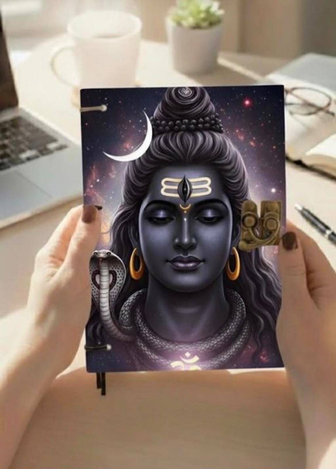 zafar handicraft Lord Shiva Collection A5 Notebook Ruled 100 Pages-picture-41
