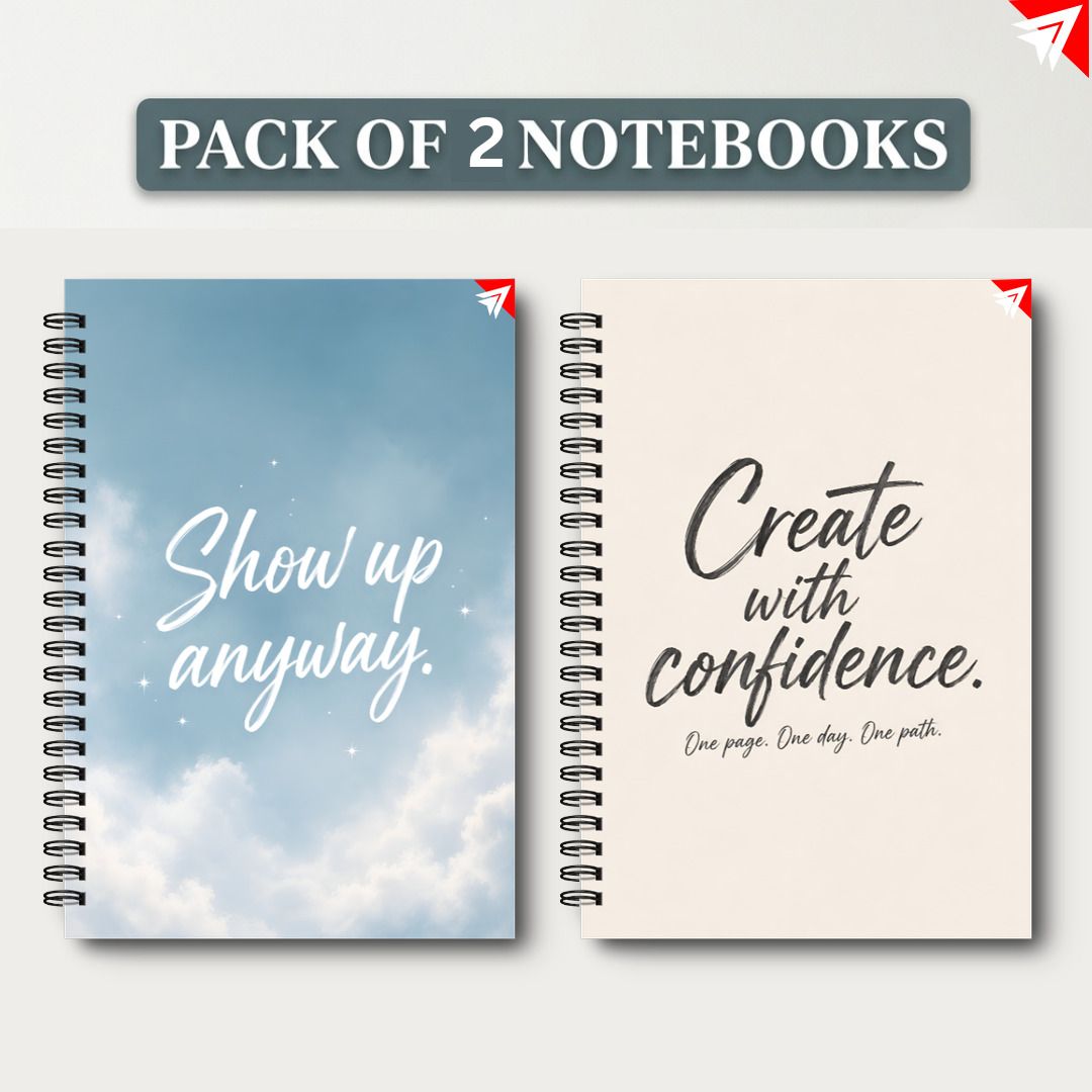 Notebook with Soft Cover and Wire Binding, Plain Writing Pages A5 Diary Unruled 144 Pages-image-27