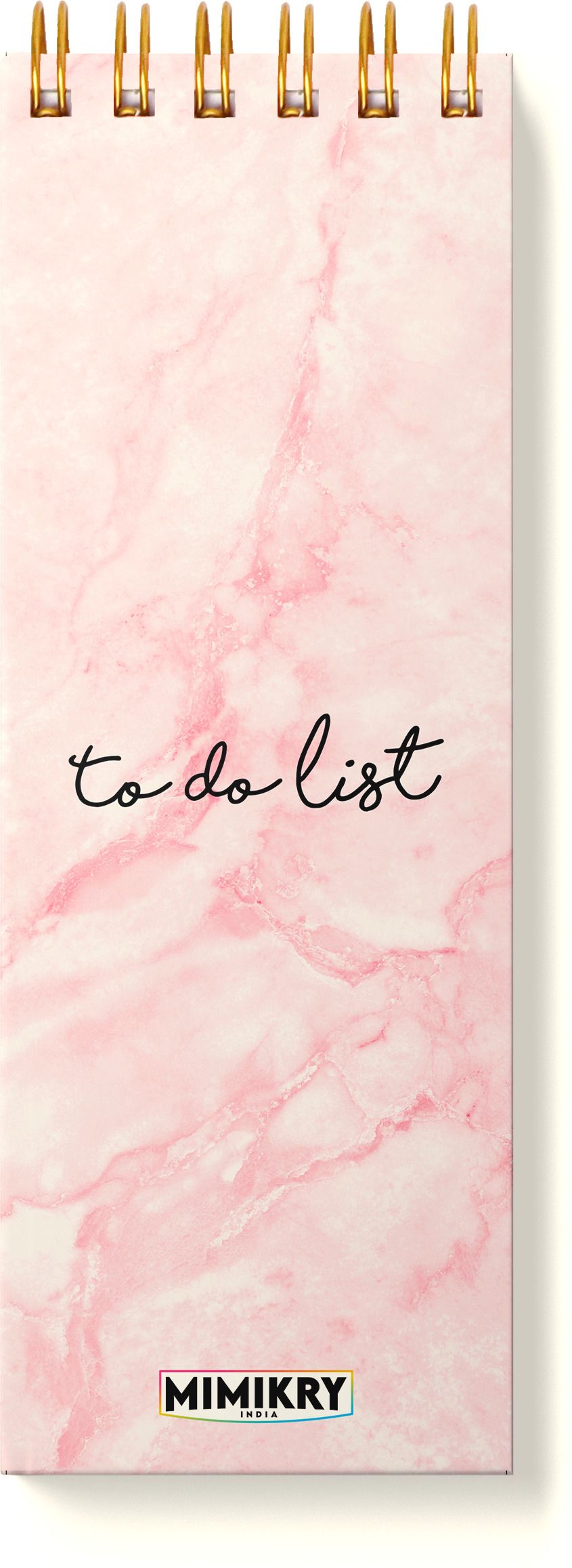 To Do List 120 gsm Hard Cover | 3.25 x 9 inches | Regular Desk Planner Ruled 100 Pages-image-6