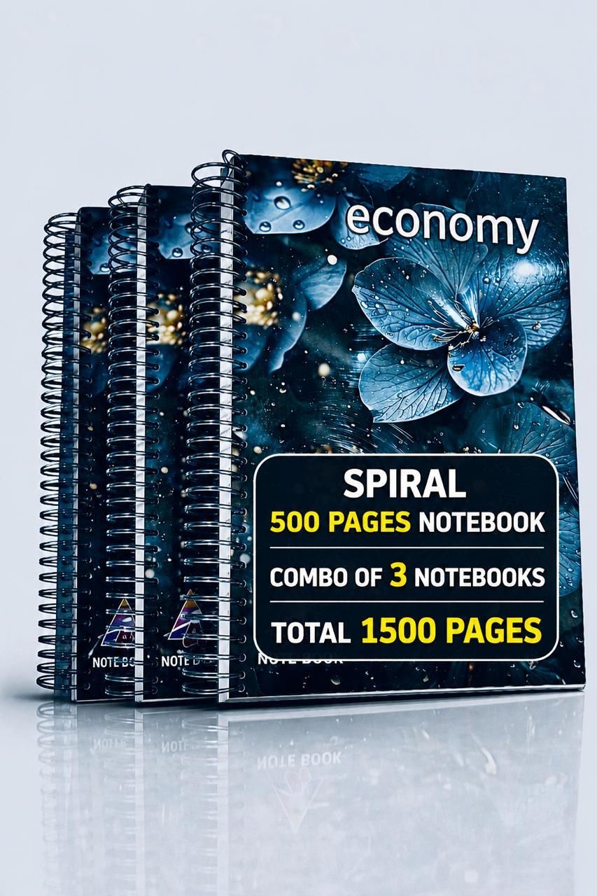 spirlcopy spiral copy 500 page math total 1500 pages combo pack 3 copy A4 Notebook Unruled 1500 Pages-picture-20