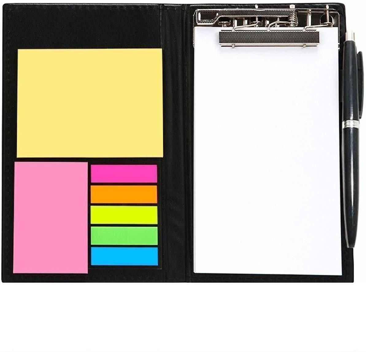 Memo Note Pad / Memo Note Book With Sticky Notes & Clip Holder In Diary Style A5 Memo Pad Soft Bound 50 Pages-image-24
