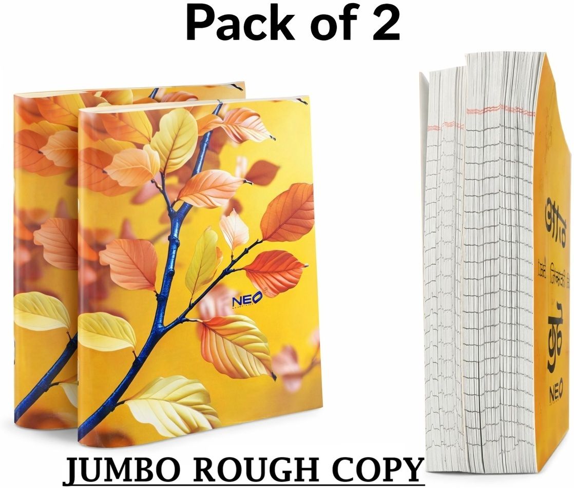 madh Rough copy Assorted Notebook Ruled 396 Pages-picture-12