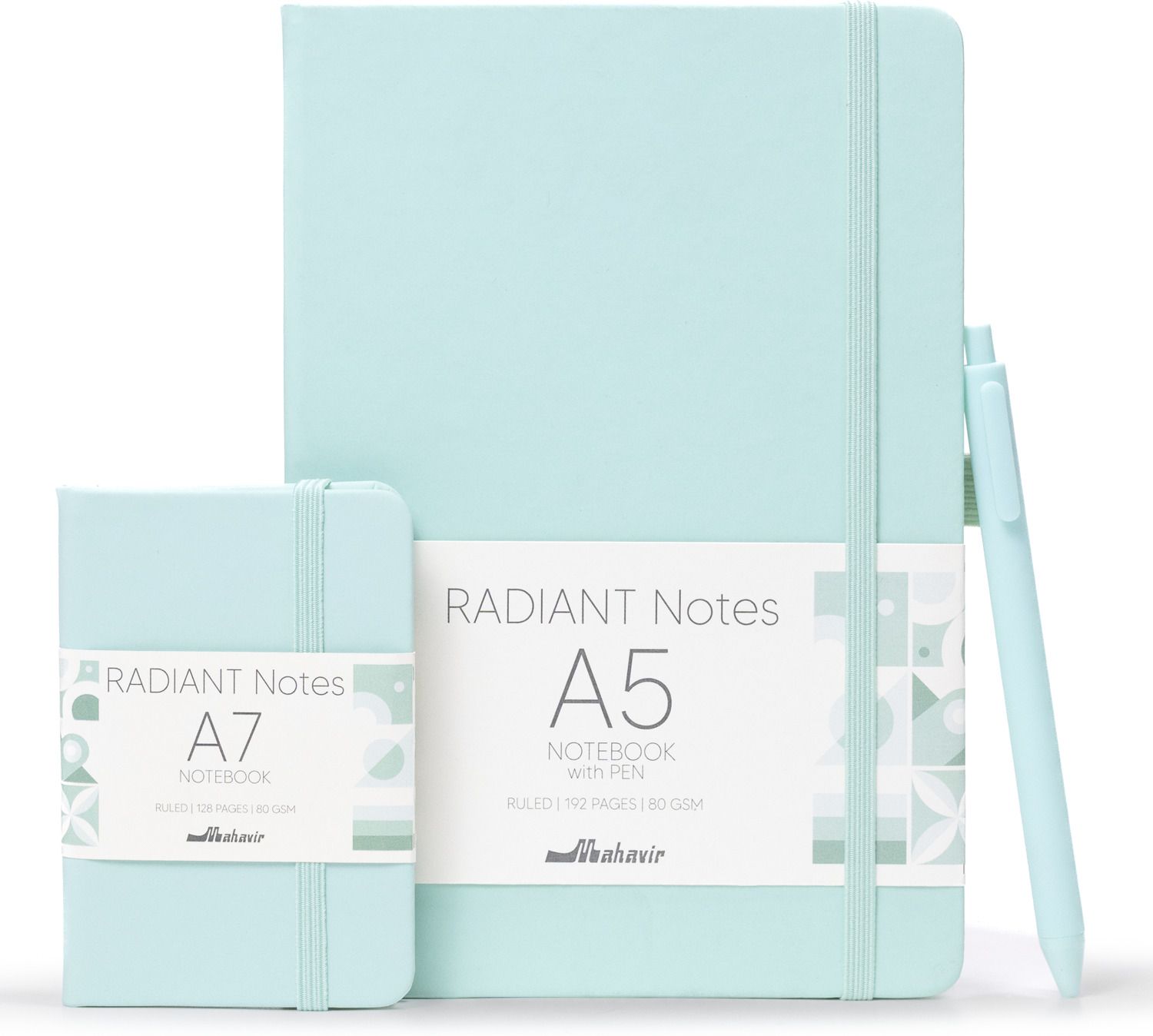 mahavir Radiant Combo A7 Pocket Size & A5 Notebook Ruled 192 Pages-picture-30