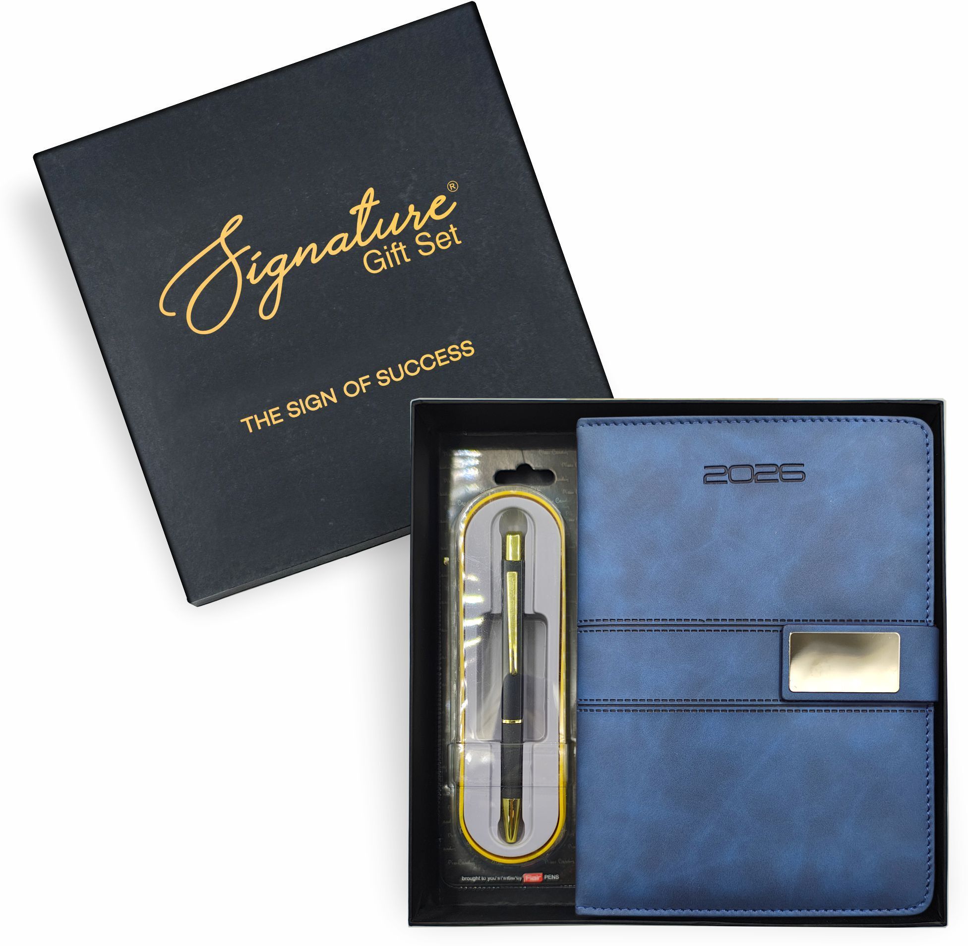 2026 + Pierre Cardin Hope Ball Pen A5 Diary Ruled 336 Pages