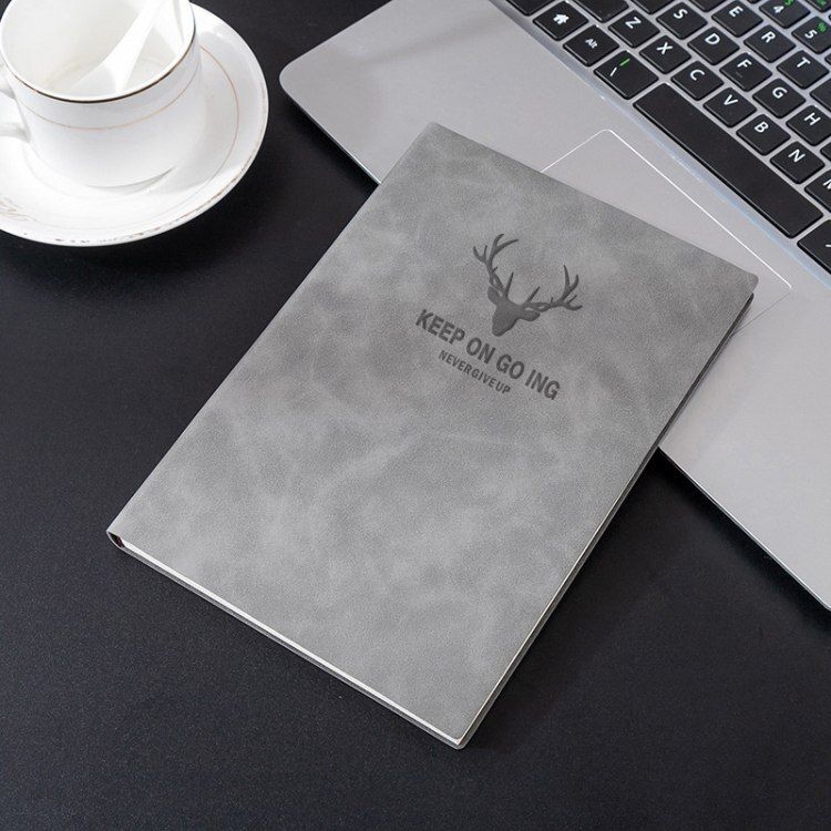 semangat Keep On Going Unique PU Leather Diary A5 Diary Ruled 160 Pages-picture-46