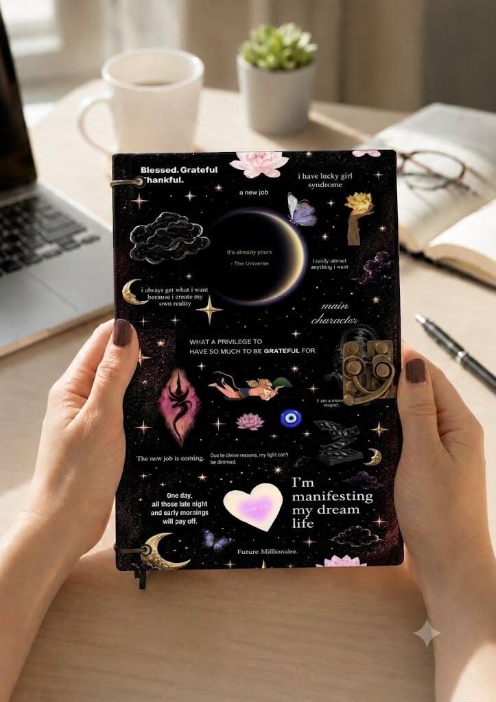 Gratitude & Manifestation Collection A5 Journal Ruled 200 Pages-image-6