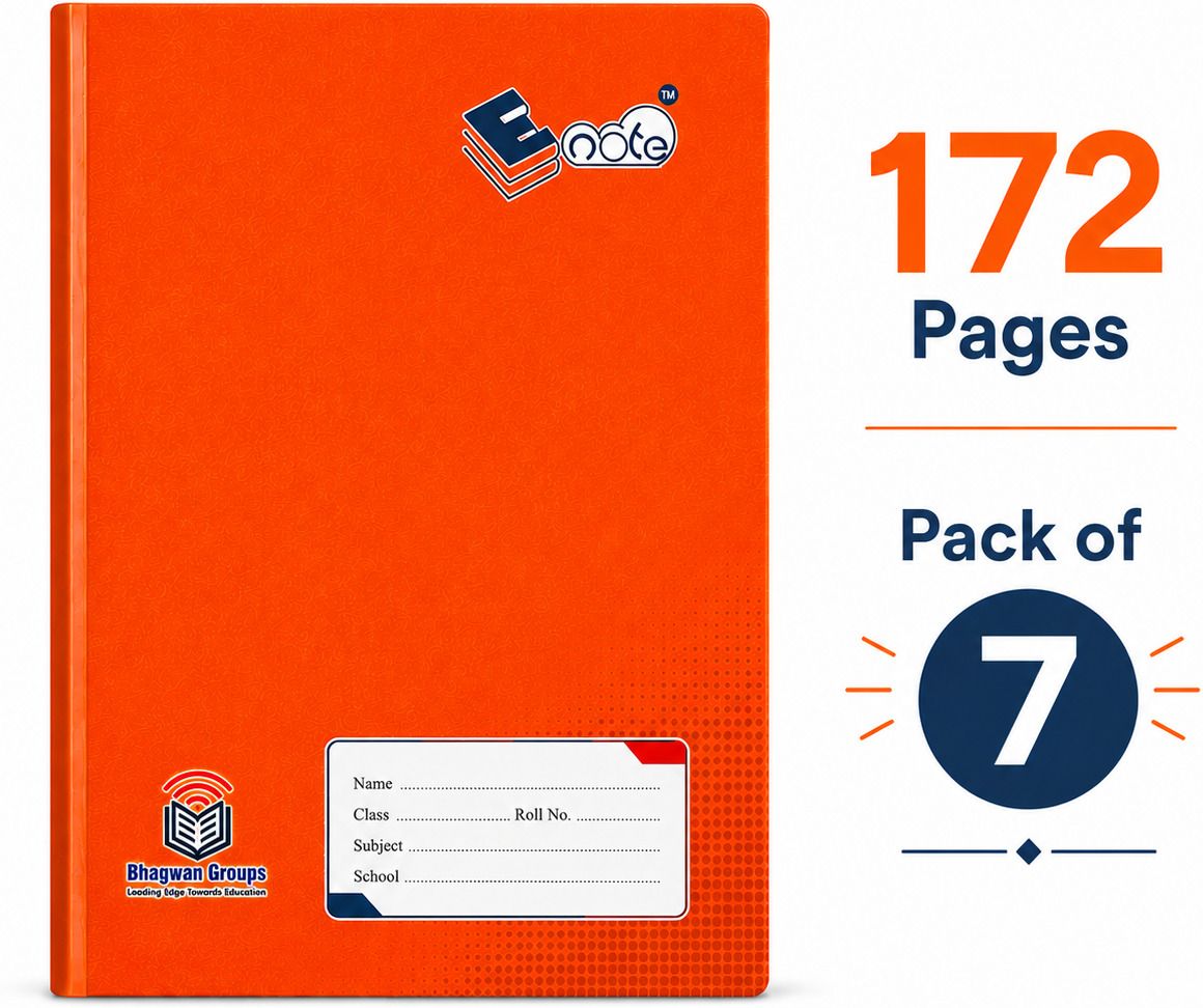 172 Page Pack of 7 Single Line B5 Notebook Single Rule 172 Pages-image-14