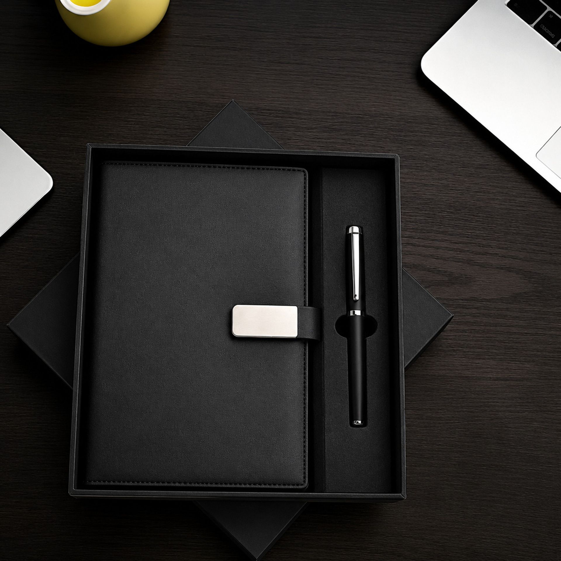 finaro Premium Executive Notebook with Metal Pen Gift Set for Office & Gifting Pen Gift Set-picture-23
