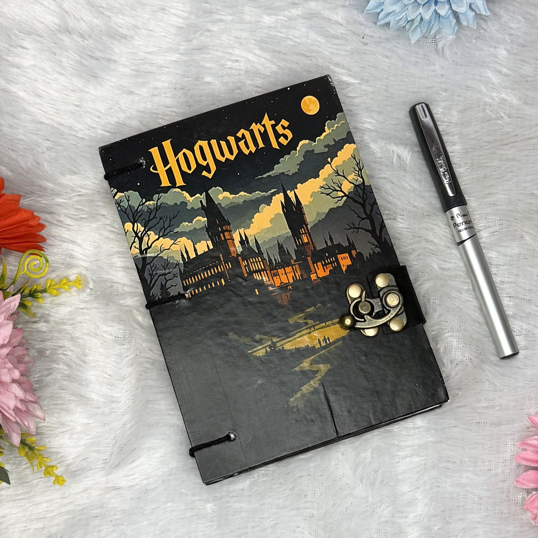 Handmade Printed Diary A5 Diary Unruled 200 Pages-image-10