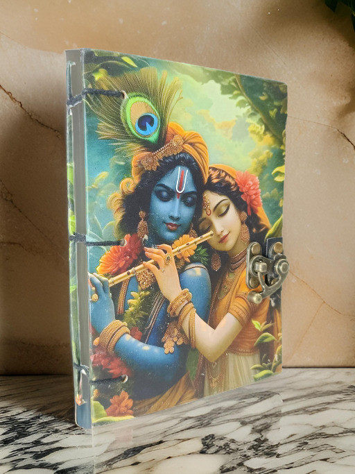 anebiq creation HANDMADE A5 Notebook UNRULLED 200 Pages image 1