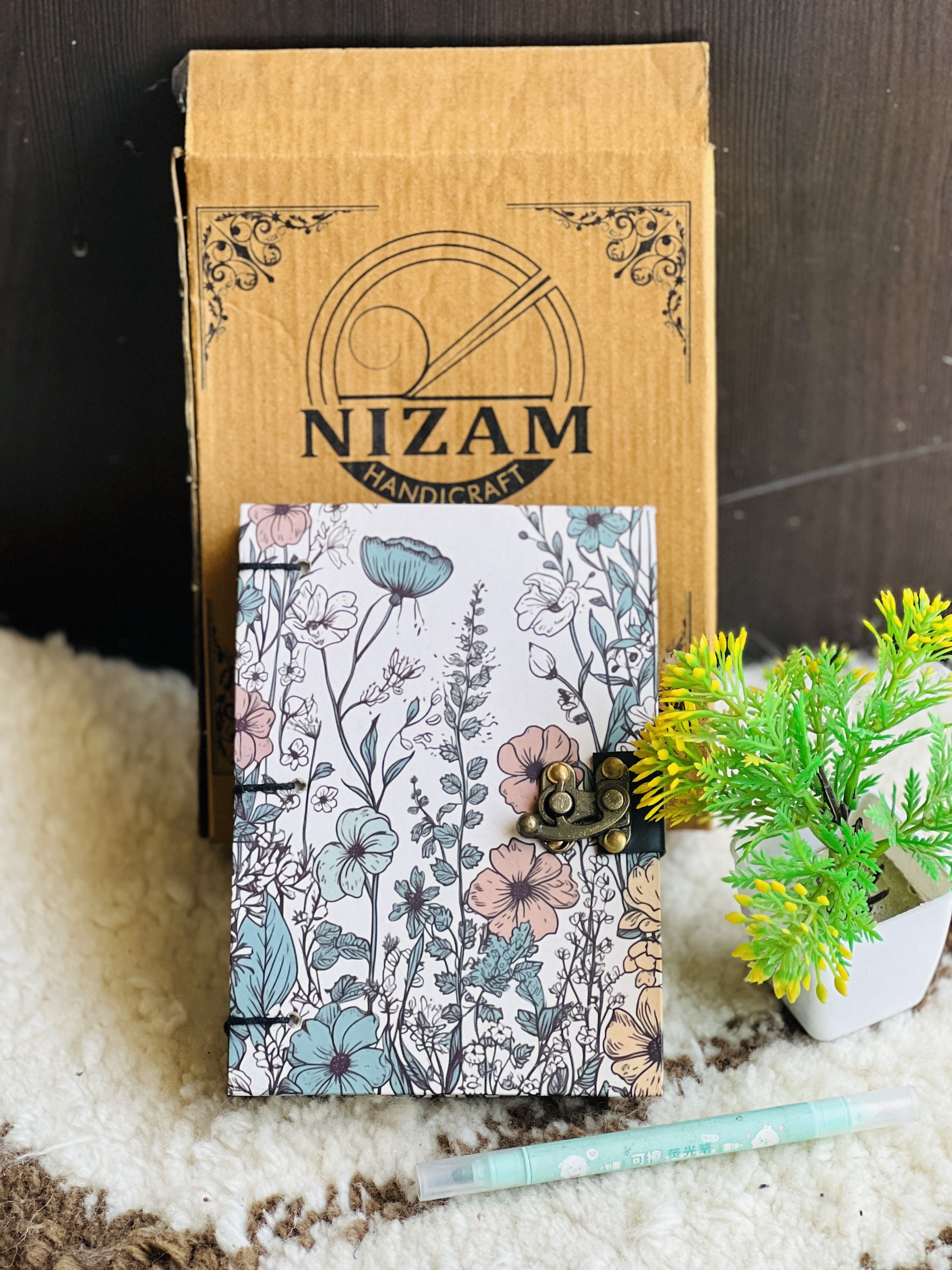 al zohra handicraft Diary Notebook A5 Diary Unruled 200 Pages-picture-24