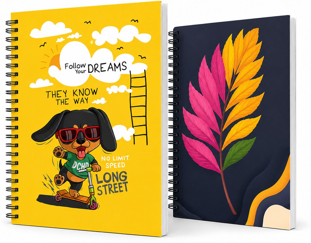 Premium A4 Notebook Ruled 200 Pages-image-47