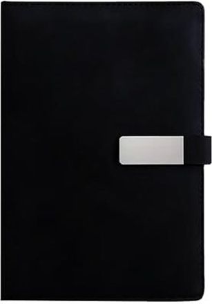 anshu Black Color With Button Lock Diary A5 Executive Diary A5 Diary RULED 200 Pages-picture-12