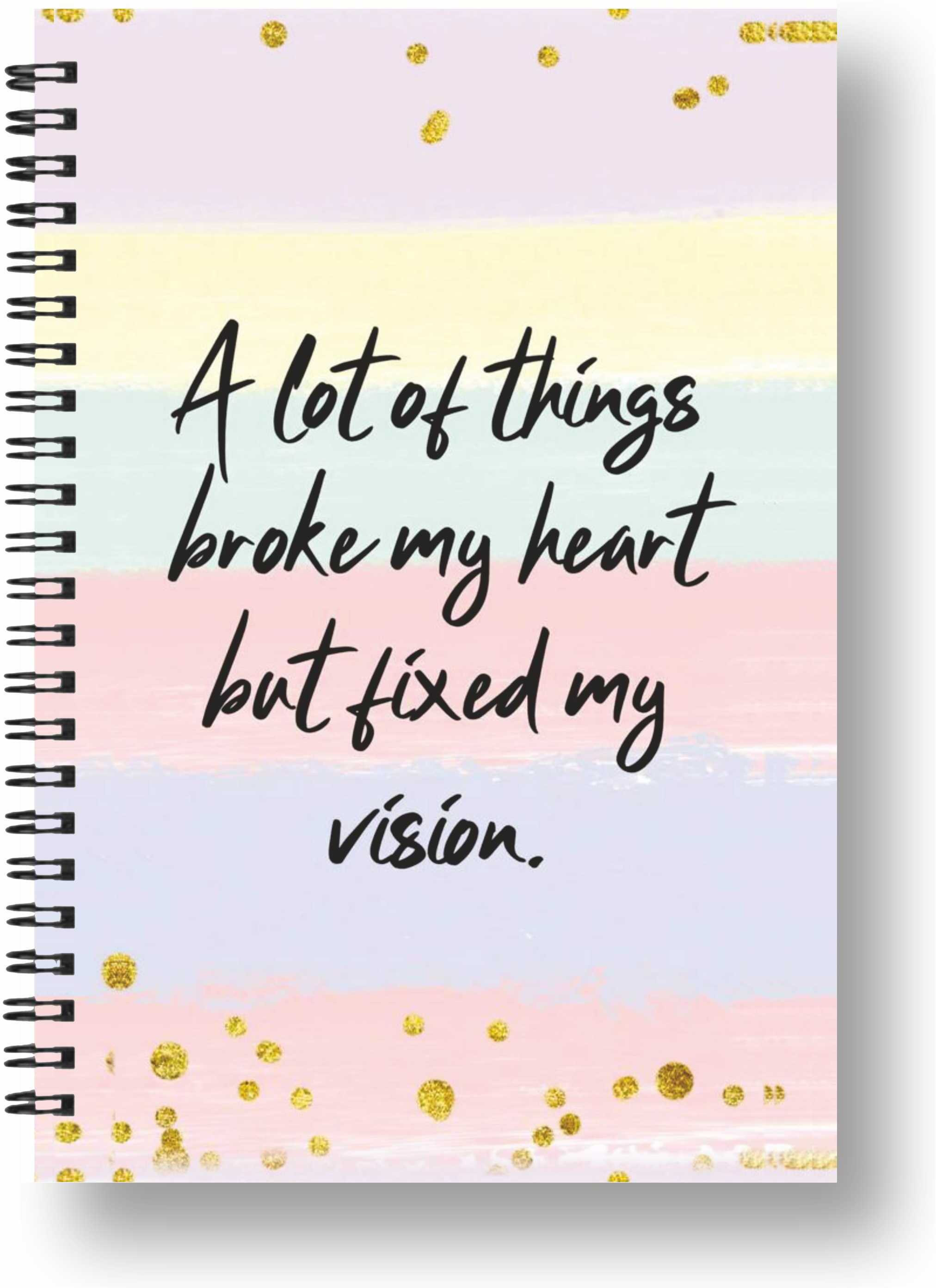 rot rix Notebook A5 Diary Unruled 144 Pages image 1