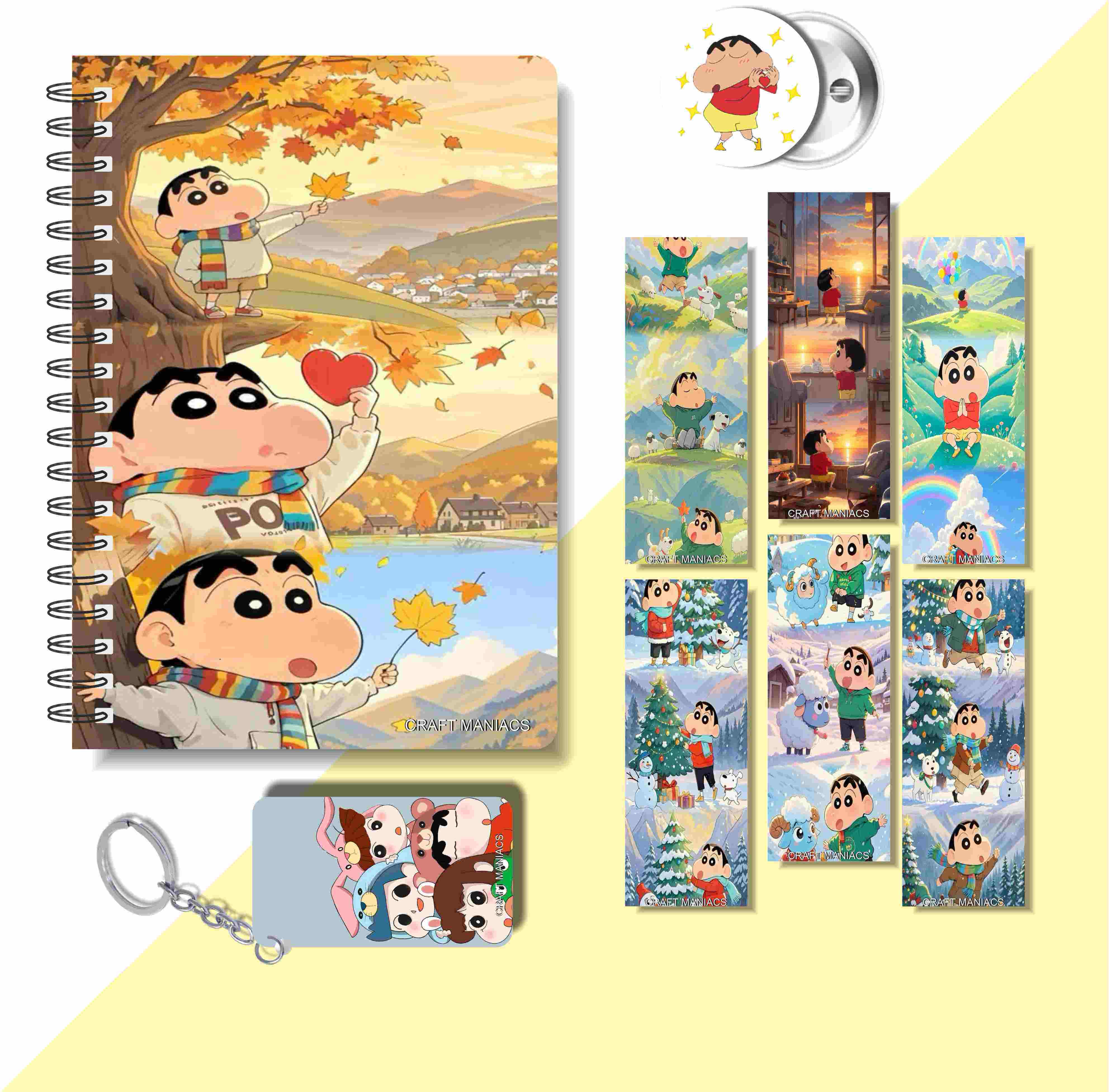 craft maniacs MULTI A5 Diary RULED 160 Pages image 1