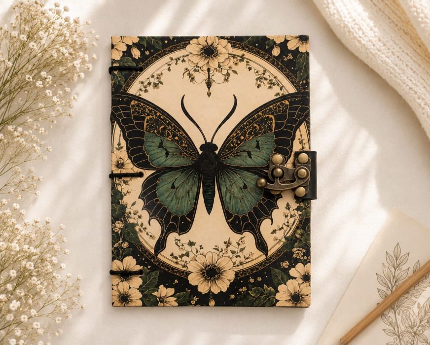 rq handicrafts diary notebook A5 Diary Unruled 200 Pages-picture-48