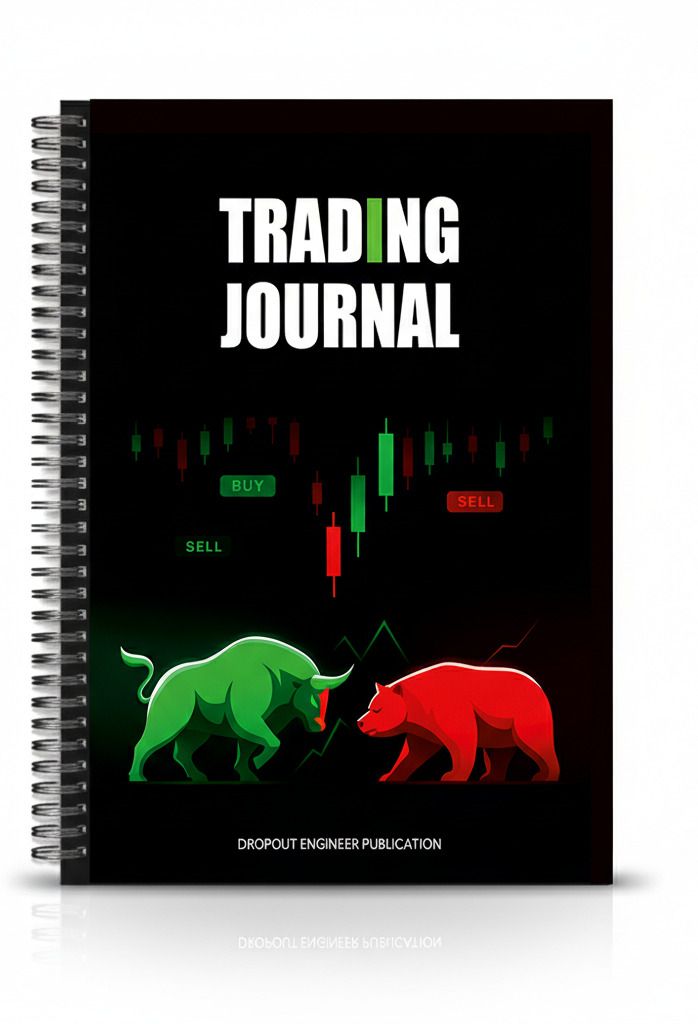 Trading Journal Diary and Stock Market Trading Diary Notebook Trading book A5 Journal Track Entry, Stop Loss, Profit & Loss, Notes 137 Pages