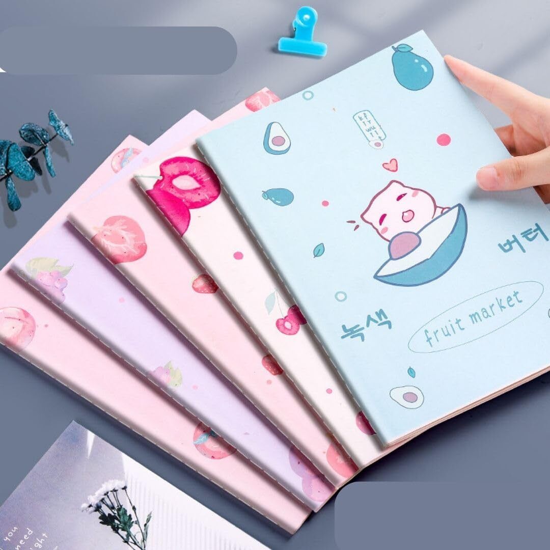 jaravik A5 Fruit book A5 Notebook Single 60 Pages-picture-1