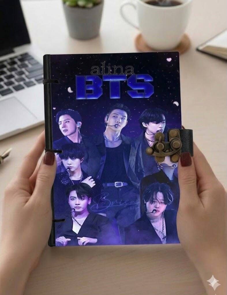 K-Pop Fan Collection A5 Notebook RULED 199 Pages-image-31