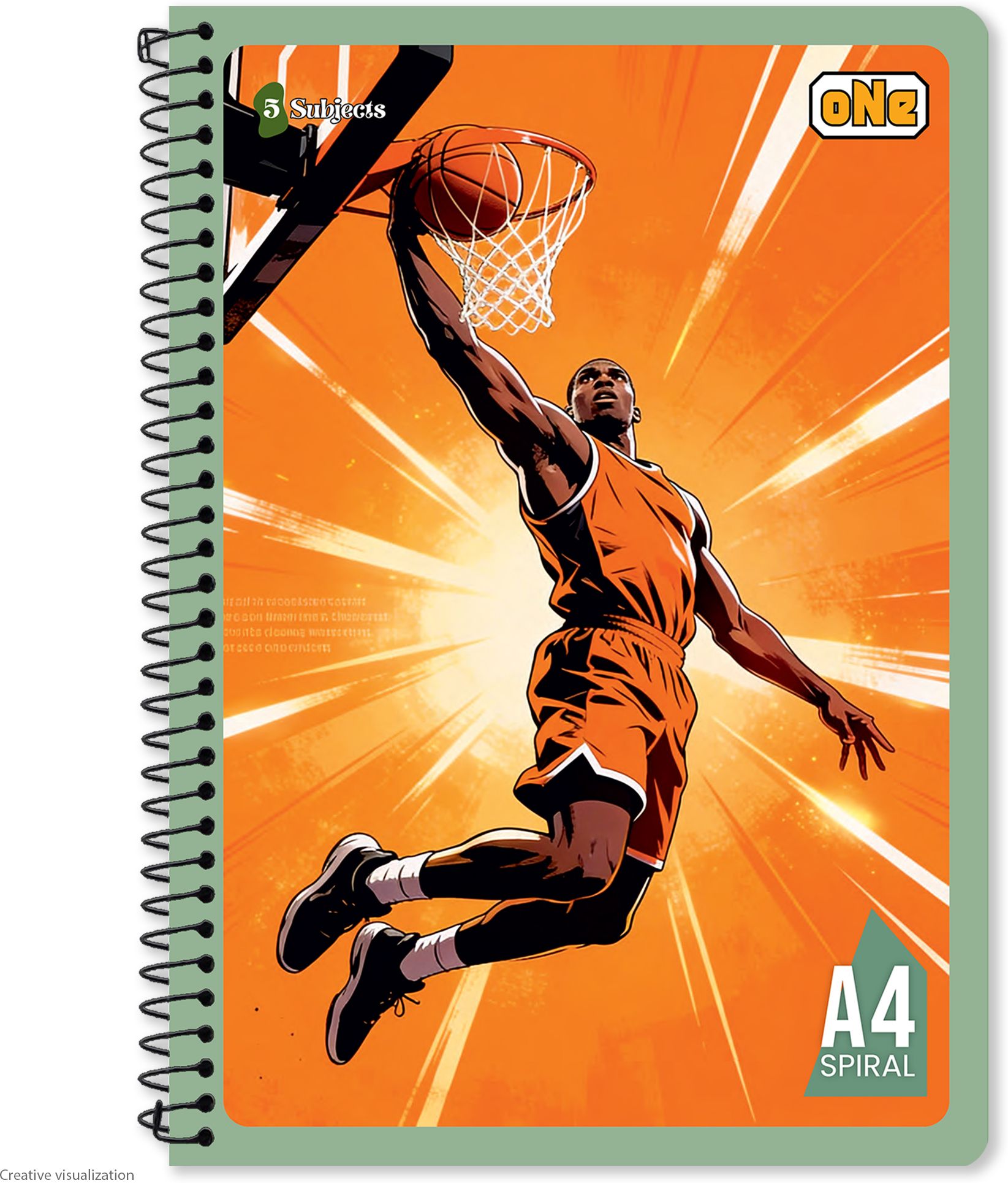 nrp oNe 5 Subject A4 Notebook Unruled 400 Pages-picture-19