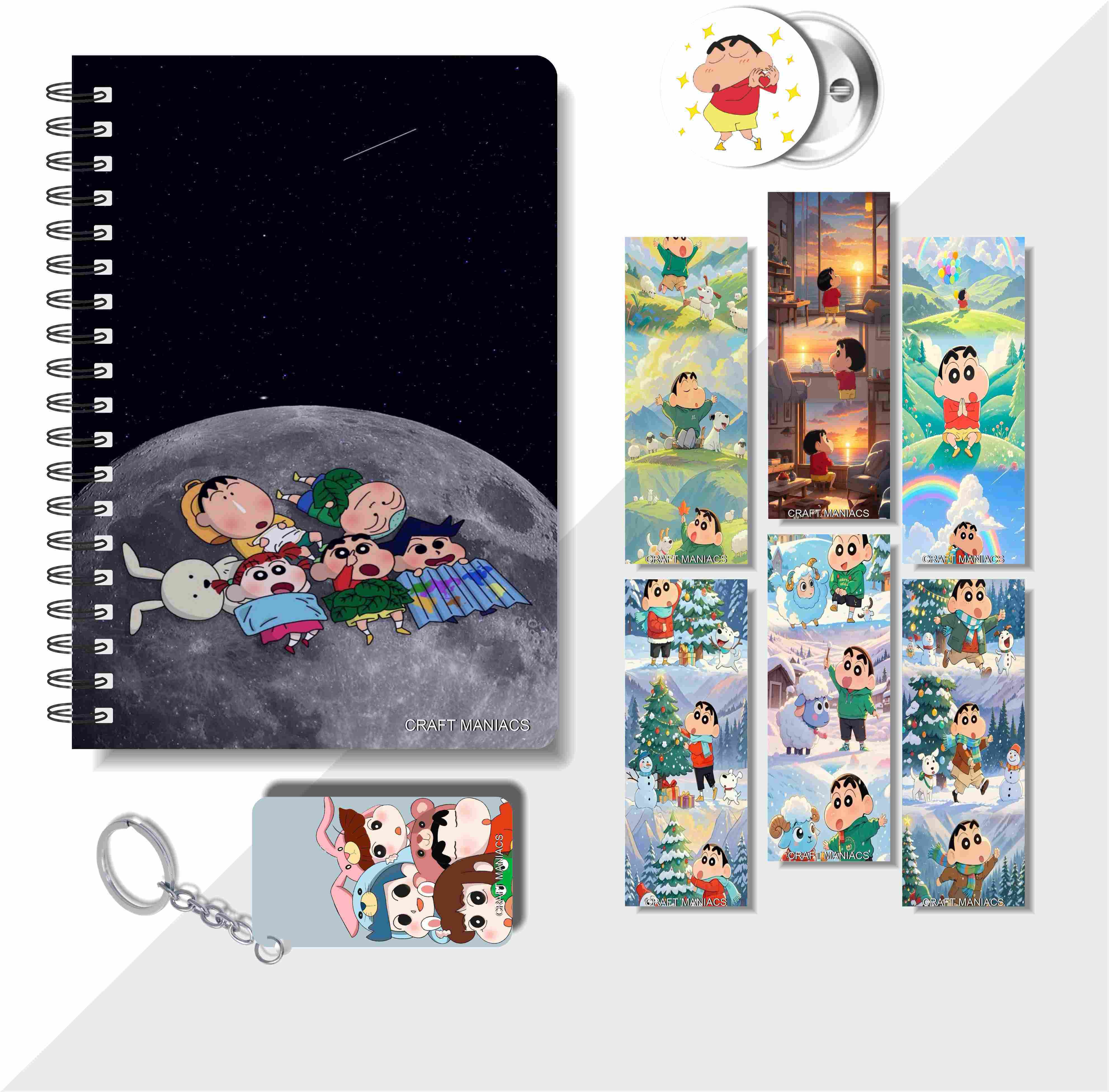 craft maniacs MULTI A5 Notebook RULED 160 Pages image 1