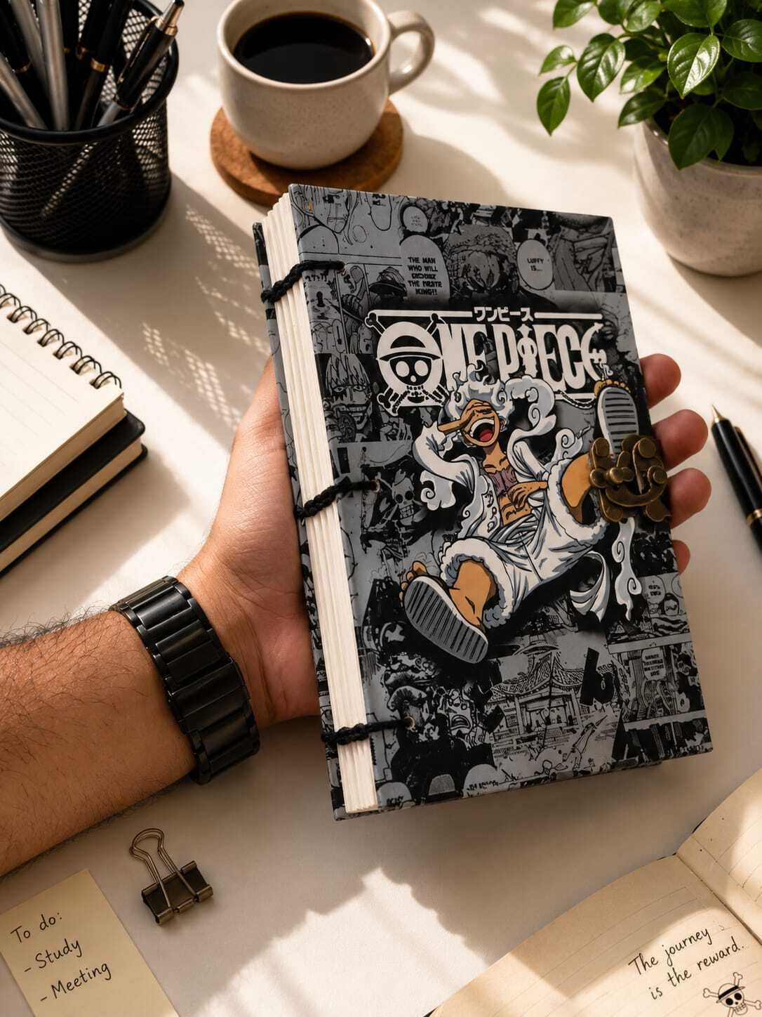 sithox villa Anime-Inspired Handmade Journal Notebook Hand-Stitched Printed Hardcover Diary A5 Notebook Unruled 160 Pages-picture-14