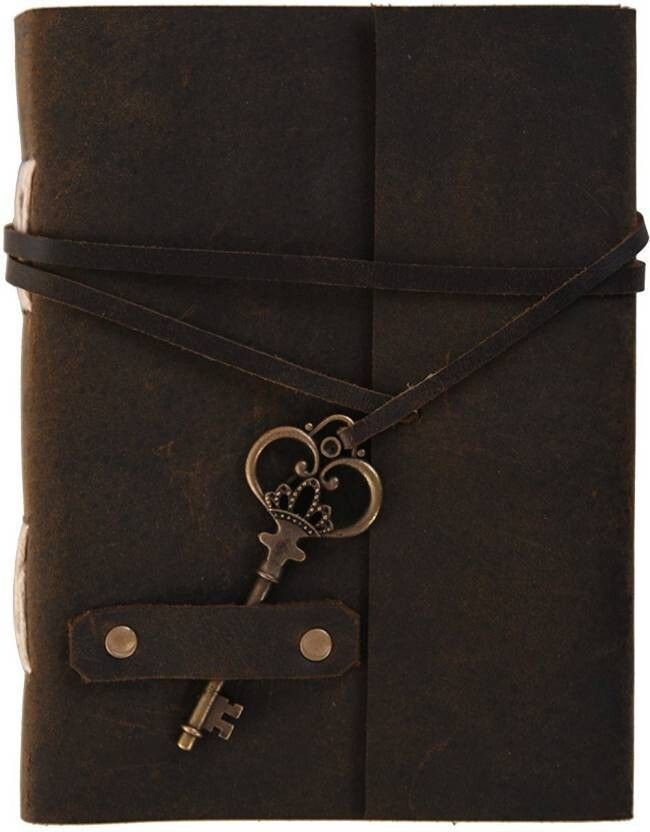 A5 GENUINE LEATHER DIARY A5 Diary Unruled 200 Pages-image-36