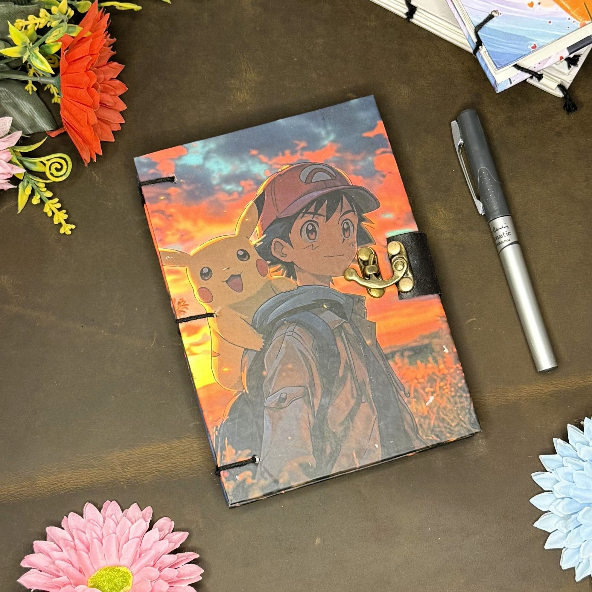 Handmade Printed Diary A5 Diary Unruled 200 Pages-image-9