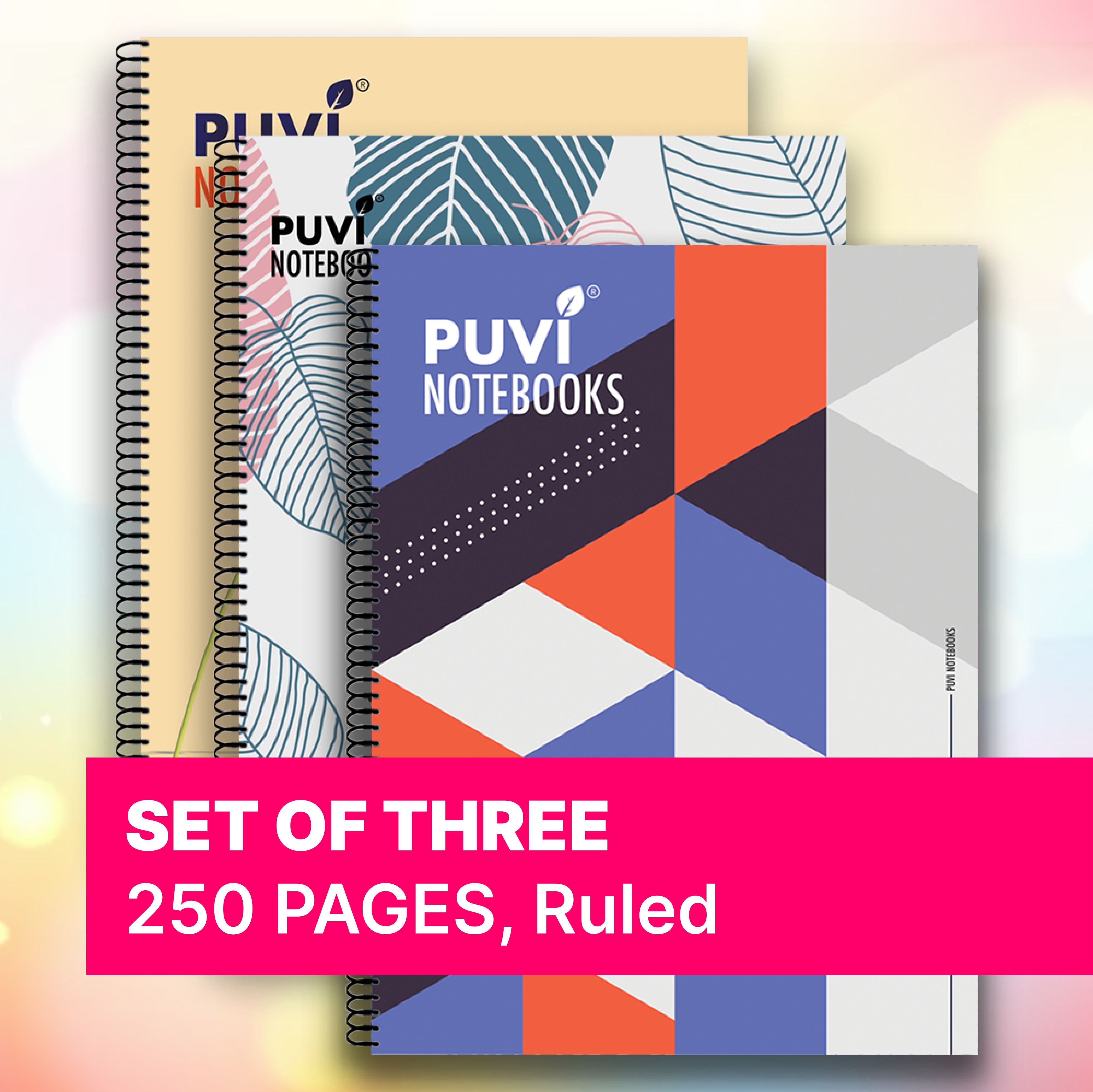 SPIRAL NOTEBOOK A4 Notebook Ruled 250 Pages-image-13