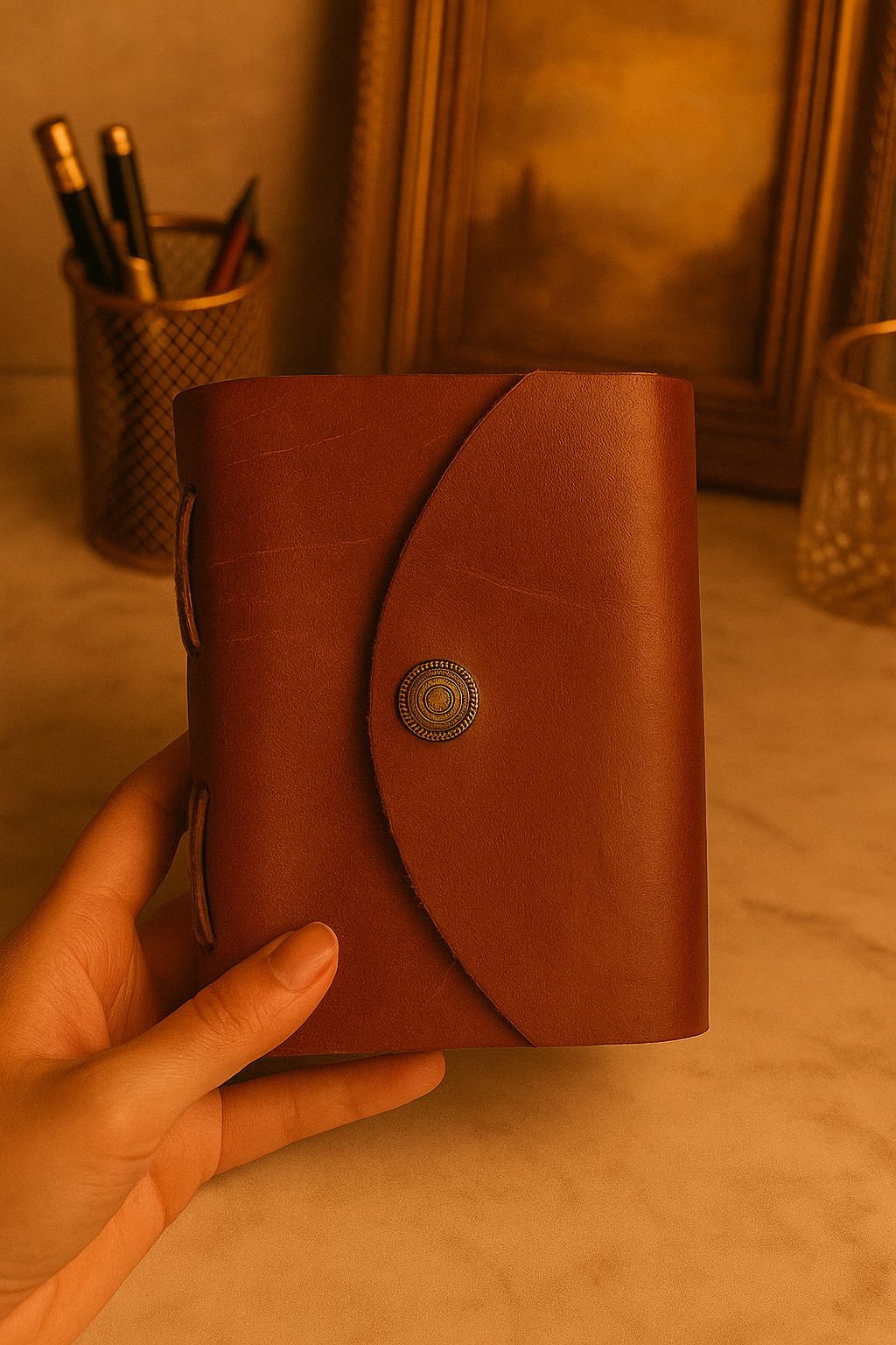 Handmade Pocket-size Diary Unruled 100 Pages-image-39