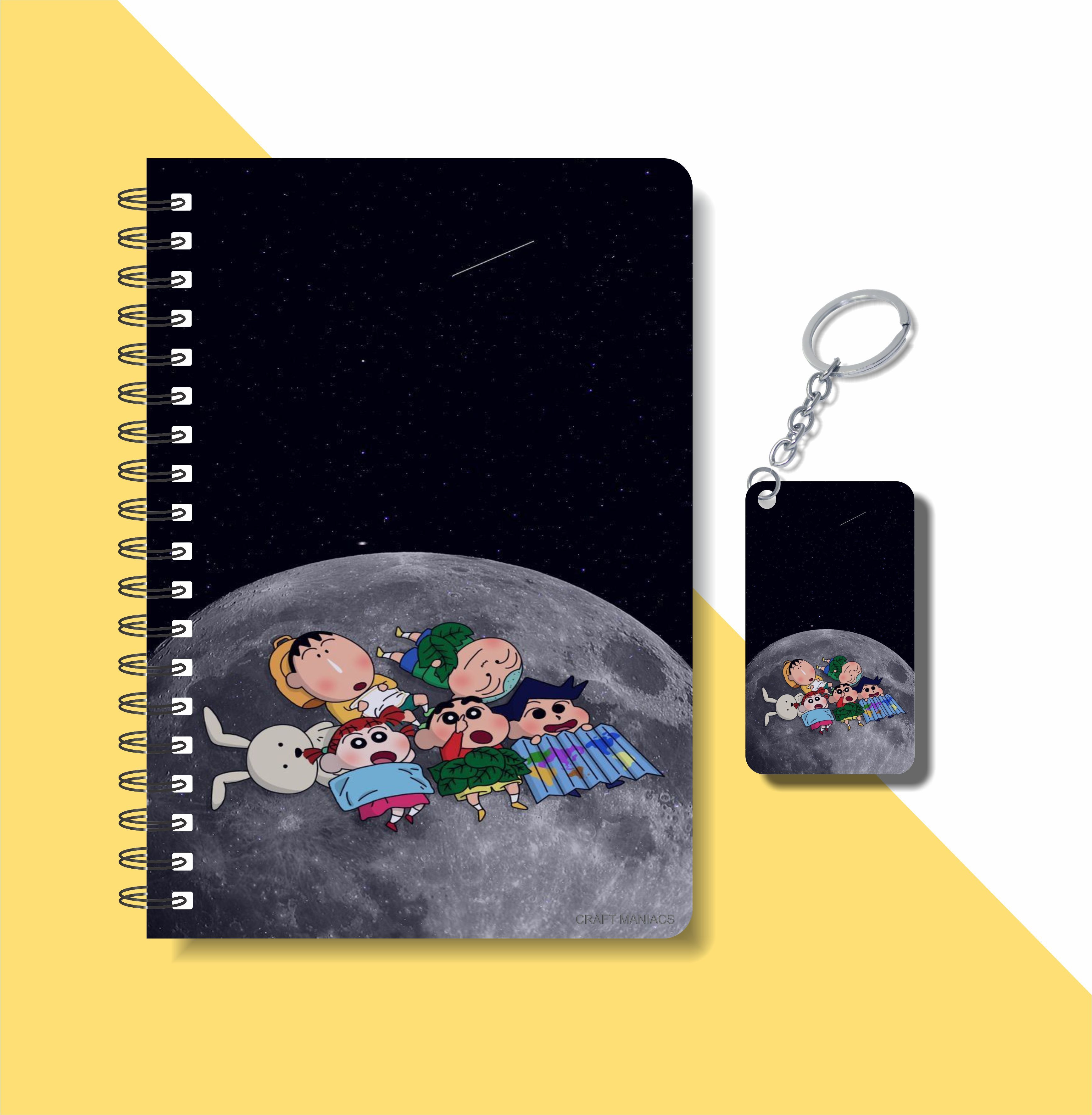 craft maniacs SHINCHAN 2023 NOTEBOOK COLLECTION A5 Notebook RULED 160 Pages image 1