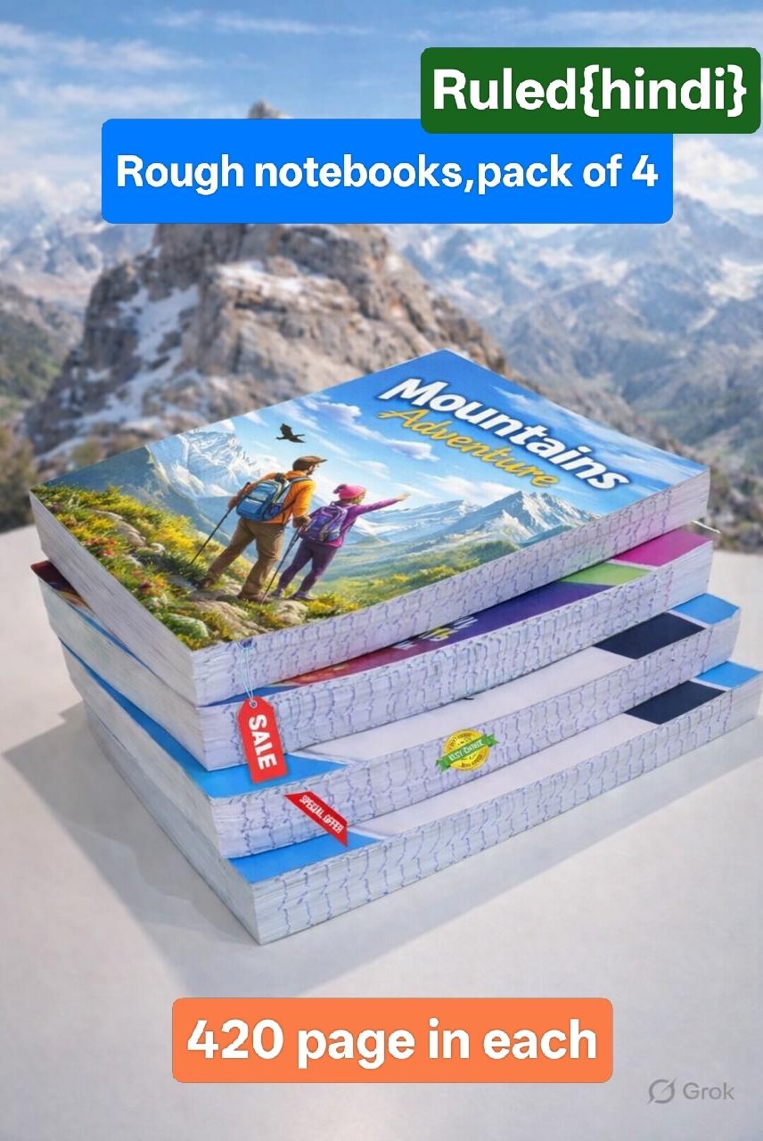 ECONOMY A4 Notebook Ruled 1591 Pages-image-27