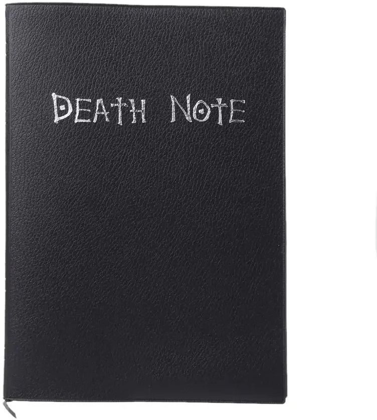 ruvido caso Death Note Diary Anime With Feather Pen & Bookmark A5 Notebook Ruled 144 Pages-picture-22