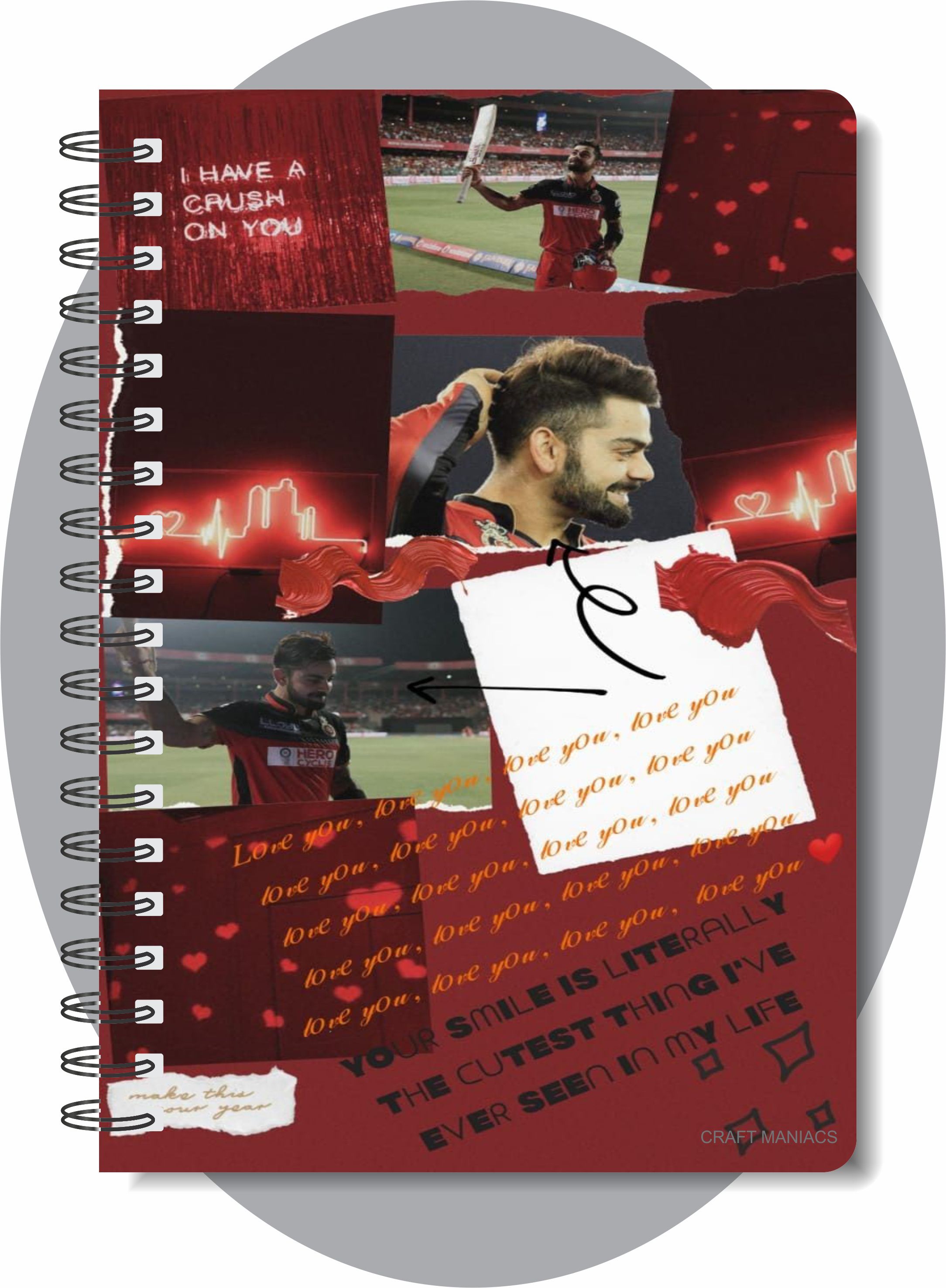 NOTEBOOK COLLECTION A5 Diary RULED 160 Pages-image-43