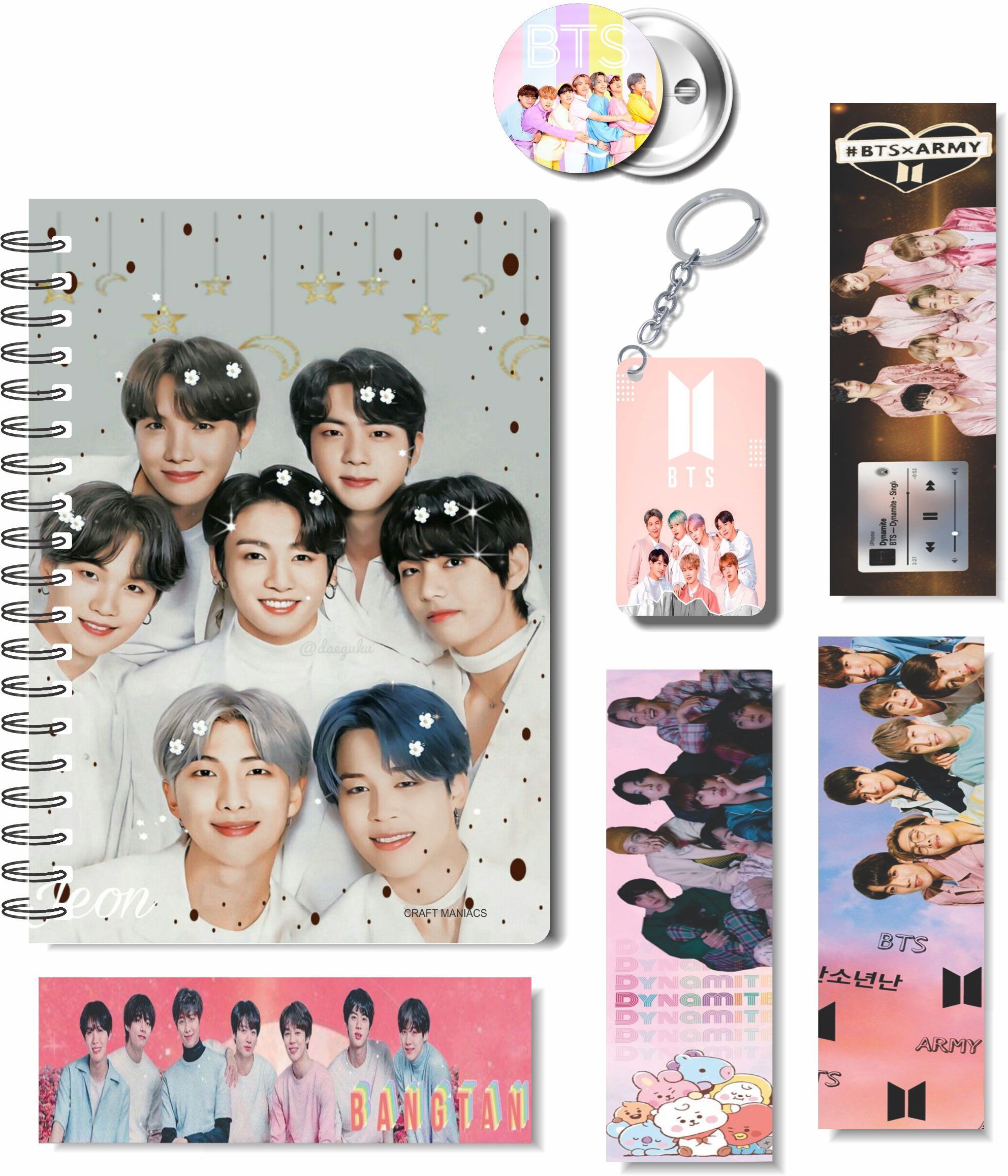 craft maniacs NEWEST 2023 THREE FREEBIE COLLECTION A5 Notebook RULED 160 Pages-picture-24