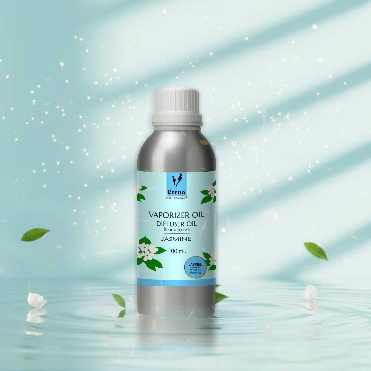 Veena Aroma Oil Diffuser, Burnar Oil, Candle Perfume Home Fragrance (Jasmine 100 ml) Room, Garden, Bedding Room, Office, Bar Fragrance Diffuser-image-24