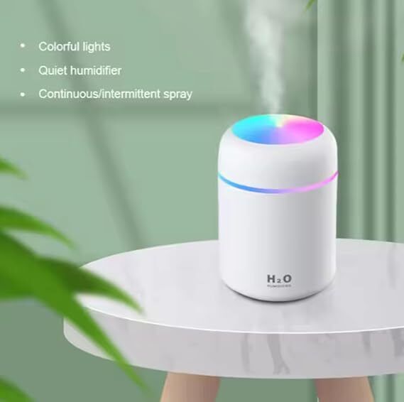 Inditradition Plastic Colorful Cool Mini Humidifier, Essential Oil Diffuser &Home,Office,Car Home Diffuser-image-9