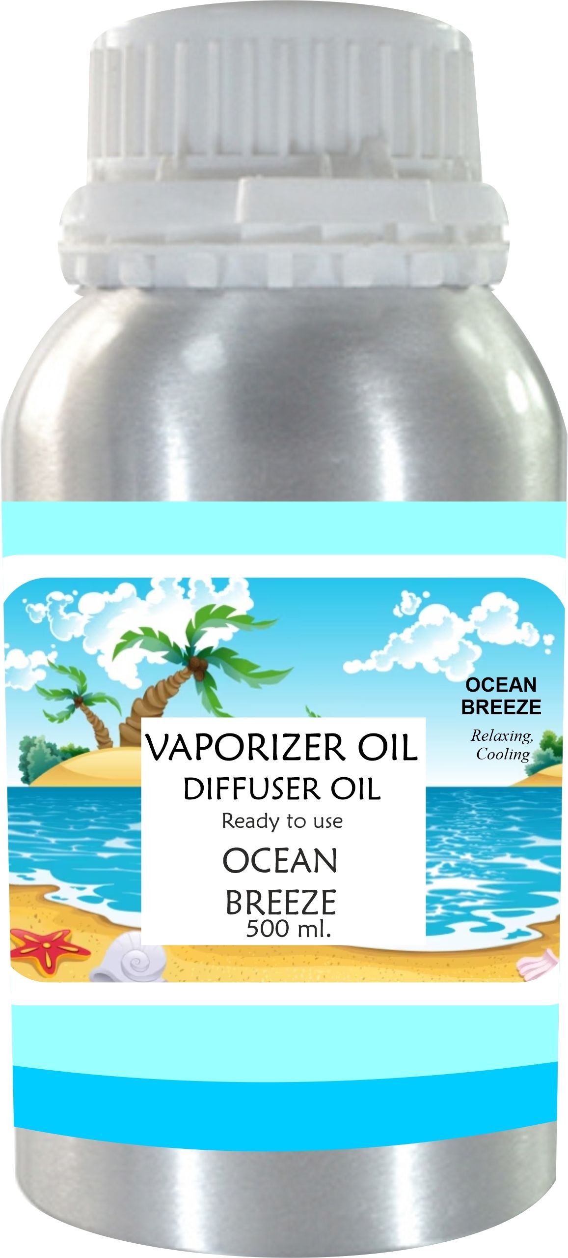 Veena Long Lasting & Strong Aroma Oil Diffuser Ocean Breeze Fragrance 500 ml Room, Garden, bedding room, Office, Bar Diffuser-picture-28