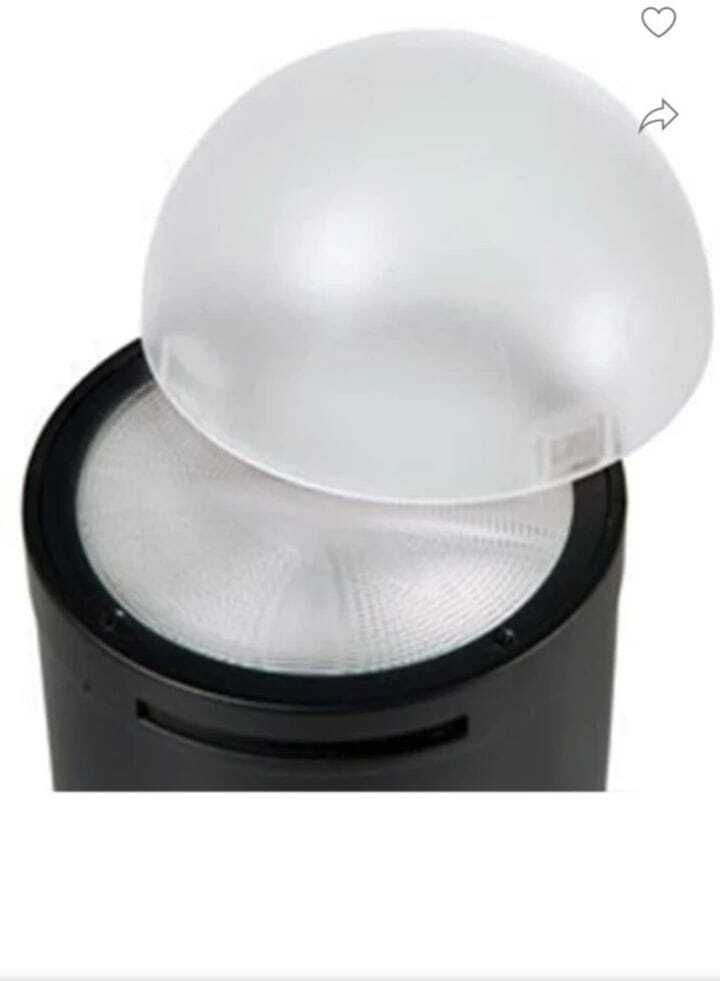 Vkslb For Godox v 1 Flash Magnetic Diffuser For Dome Ak-R11/V1 Round Head for Dome Ak-R11, Godox V1 Round Head Flash, Godox Ad100pro / H200r Diffuser