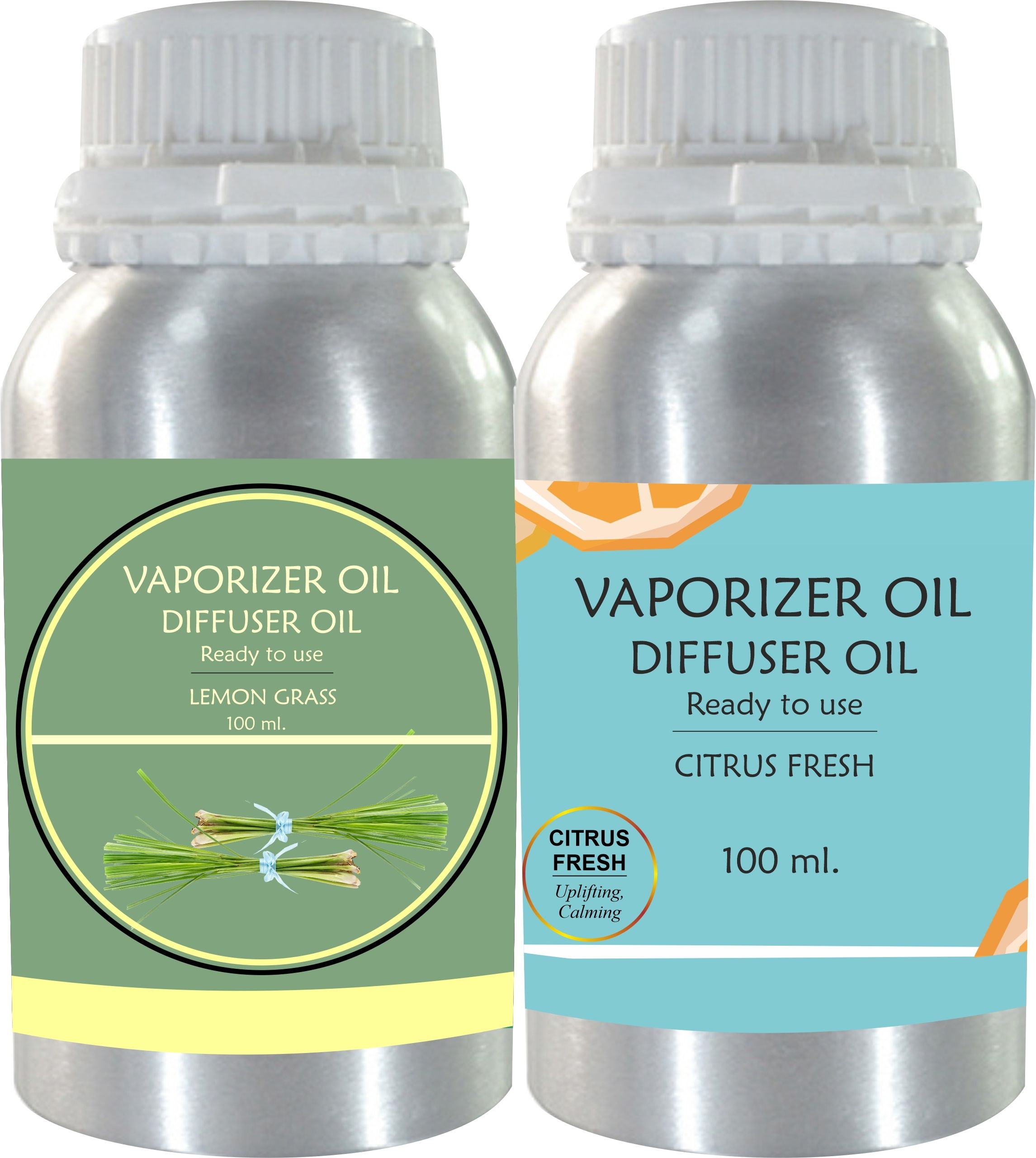 Veena Combo Lemongrass & Citrus Fresh Aroma Diffuser Oil, 100ml Long-Lasting Fragrance Room, Garden, Bedding Room, Office, Bar Fragrance Diffuser-image-7