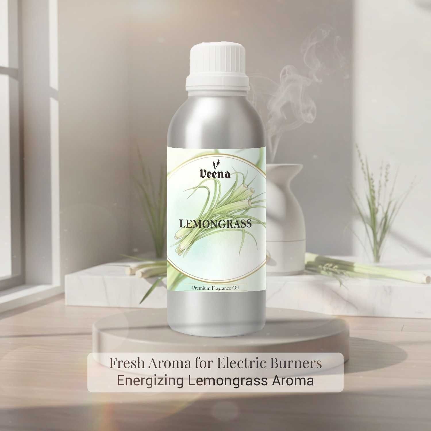 Veena Electric Aroma Oil Diffuser for Home Fragrance, Lemongrass 1000 ml Room, Garden, bedding room, Office, Bar Diffuser-picture-38