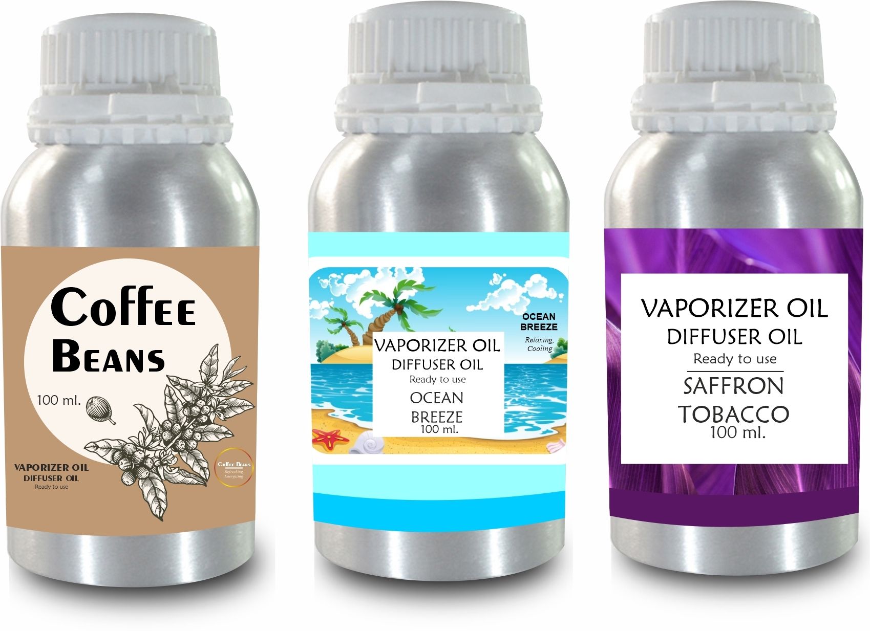 Veena Combo Aroma Oil Diffuser Coffee Beans, Saffron Tobacco, Ocean Room Fragrance Room, Garden, Bedding Room, Office, Bar Fragrance Diffuser-picture-18