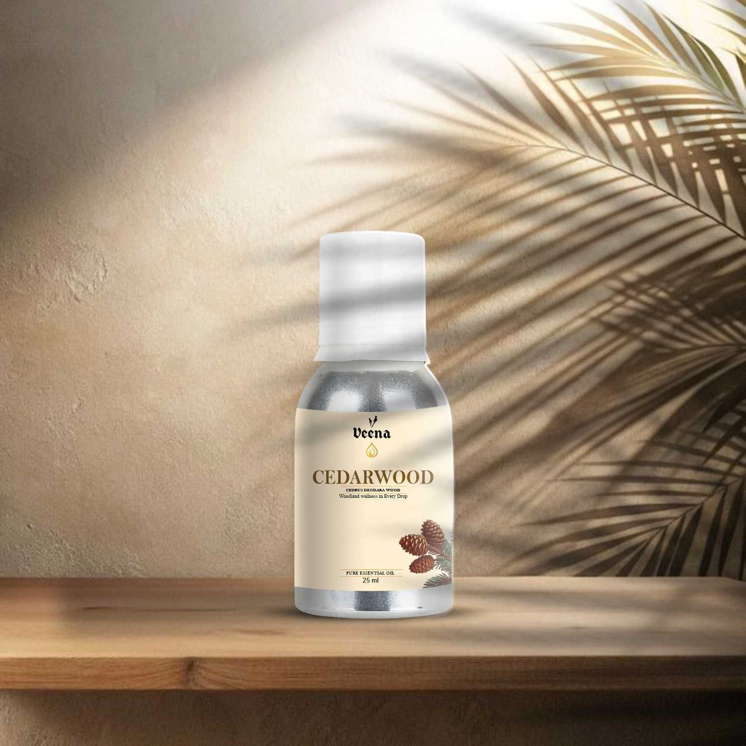 Veena CEDARWOOD Essential Oil for Candle Making 100% Natural, Scent 25 ml Personal use, Soap Making, Candle Perfume, Diffuser, Home Fragrance Diffuser-image-5