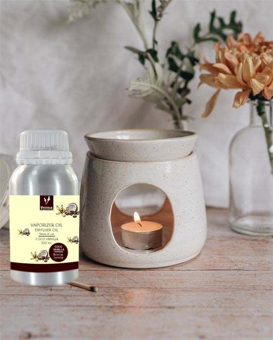 Veena Coco Vanilla Aroma Oil Diffuser Best for Meditation Used in Diffusers Home, Office, Garden, Bathroom, Yoga Fragrance Diffuser-image-16